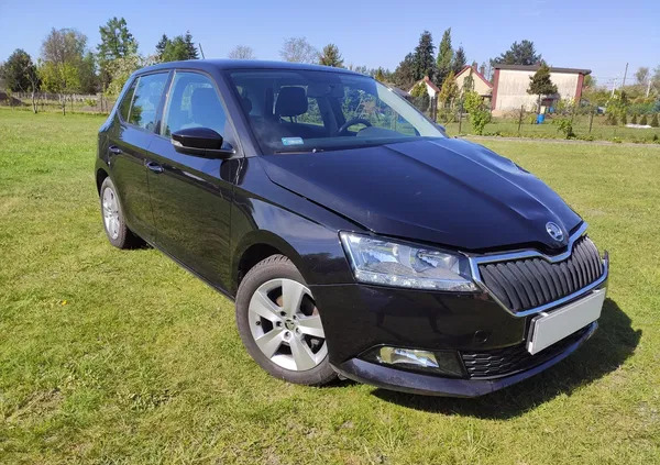 łódzkie Skoda Fabia cena 34500 przebieg: 31000, rok produkcji 2021 z Nowy Dwór Gdański